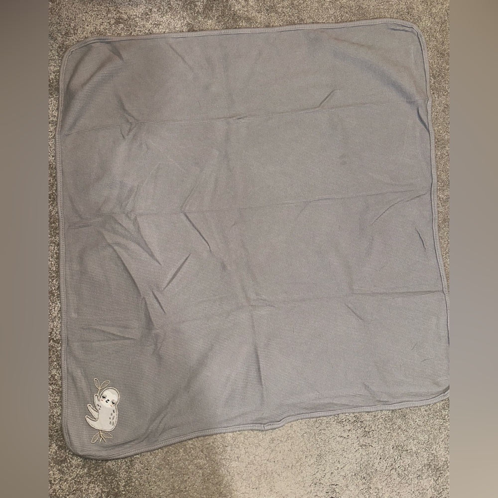 Gray Baby Blanket